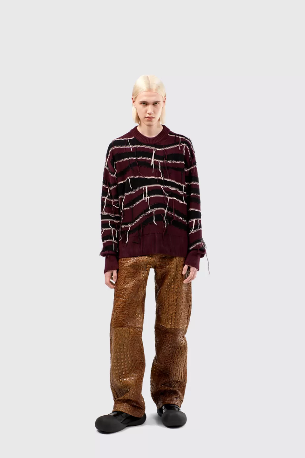 Heren Camper Knit>Melange Knit Sweater